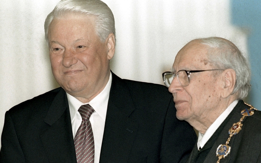 С Борисом Ельциным в Кремле