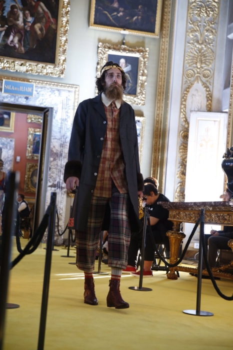 Арун Робертс на шоу Gucci Resort, 2017