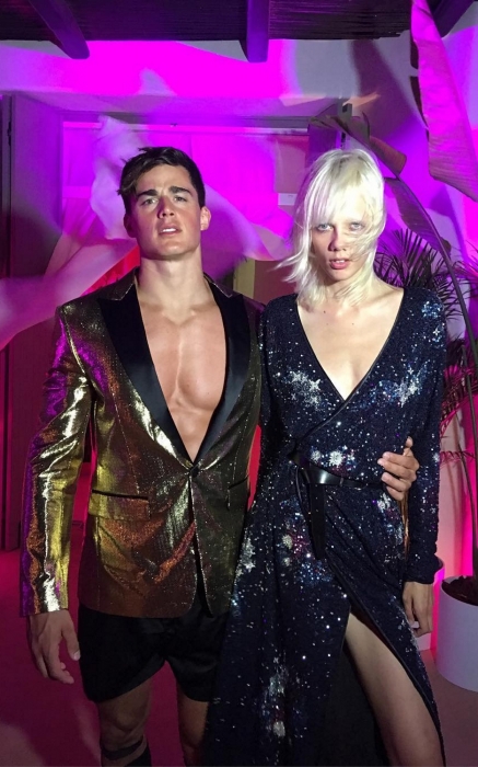 Пьетро Боселли в съемке для Dsquared2, август 2016 года