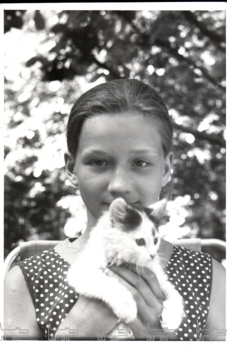 Зинаида Курбатова в детстве, 1978 г.
