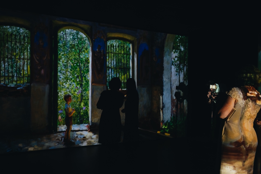 Вторая остановка турне – Сочи, где публике был представлен мультимедийный спектакль на основе шедевров из Третьяковской галереи