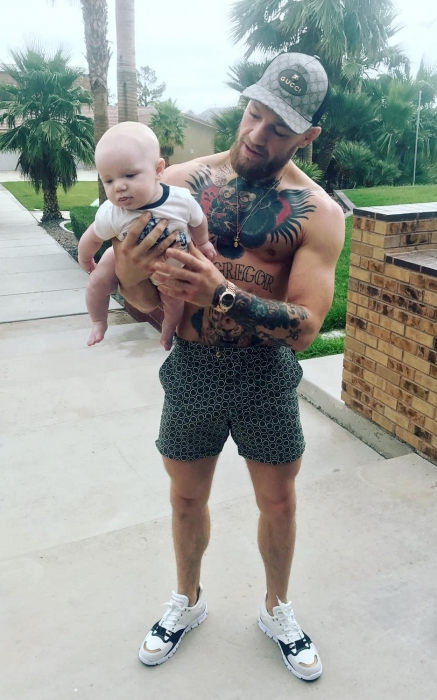 Конор МакГрегор с сыном