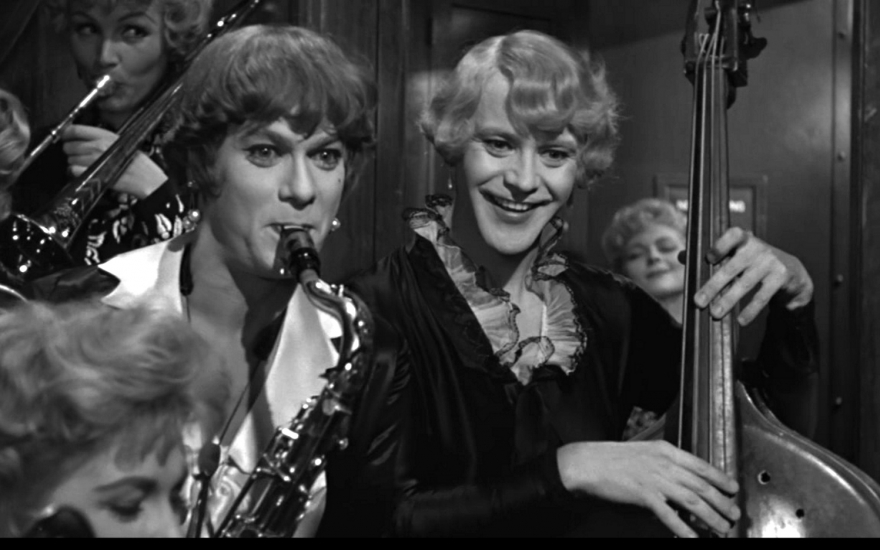 "В джазе только девушки" (1959)