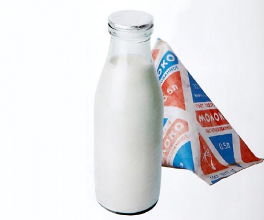 Упаковка молока в СССР