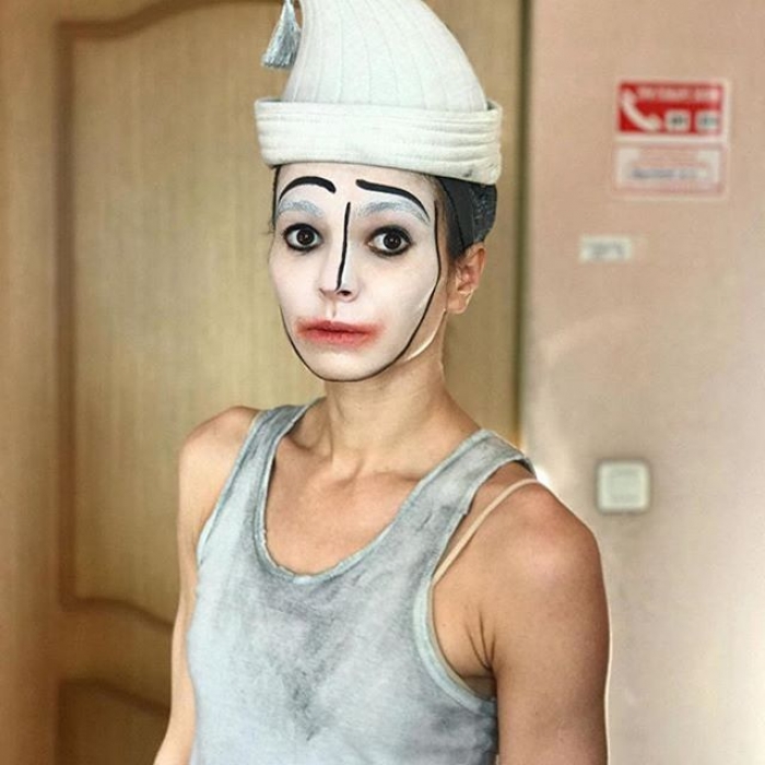 Диана Вишнева в роли Петрушки