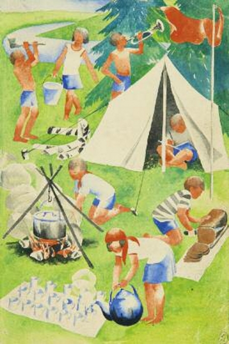 Элеонора Кондиайн "Пионеры", 1929