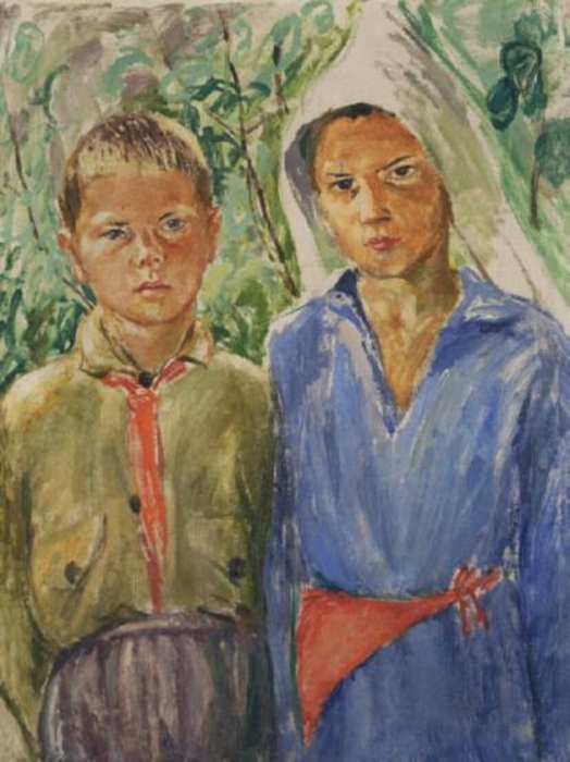 Анфиса Кузнецова "Пионеры", 1931