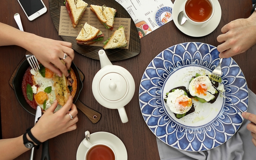 Завтрак в Dolci Сafe