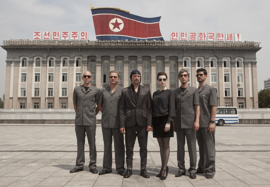 «День независимости», режиссер Мортен Тровик Хроника невероятного путешествия словенской рок-группы Laibach в Северную Корею, грандиозной