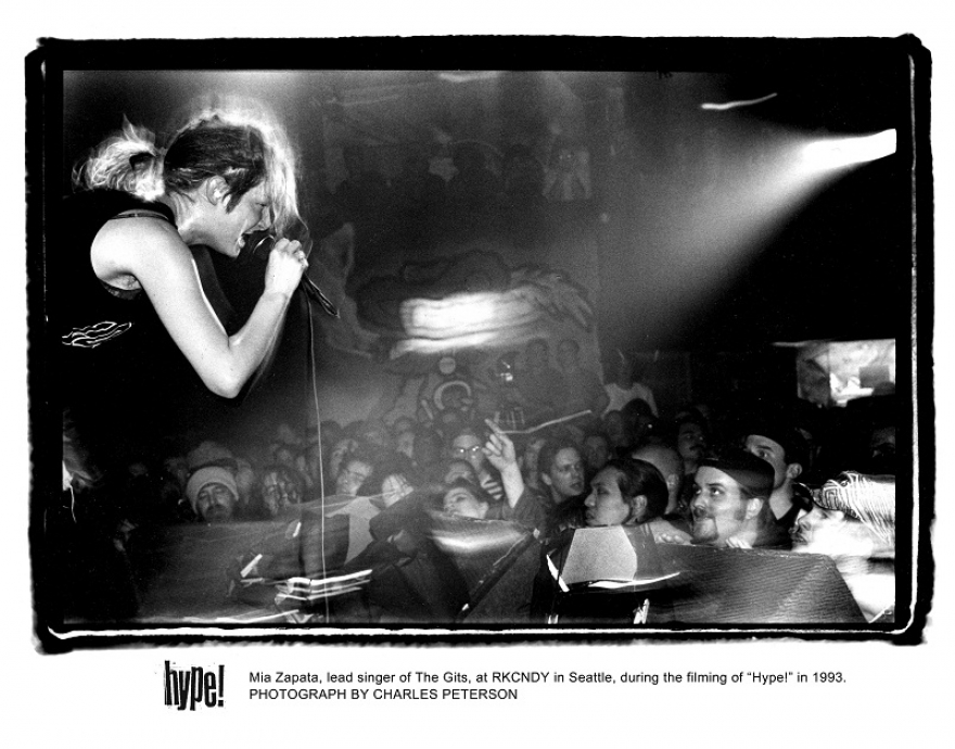 «Хайп!», режиссер Дуг Прэй Путеводитель по музыкальной сцене Сиэтла 1990-х, в котором главные герои «гранж-бума» во главе с Куртом Кобейном