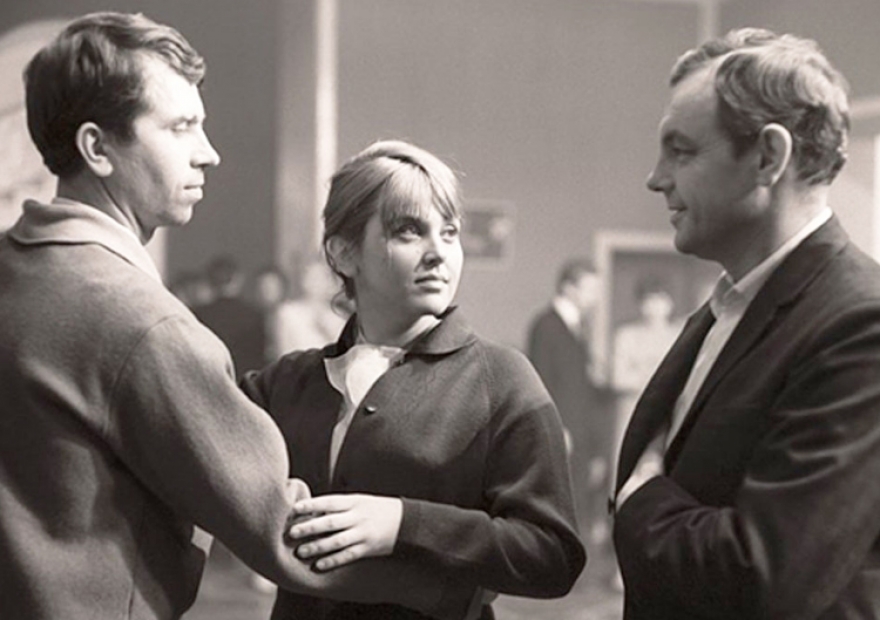 Кирилл Лавров и Инна Гулая в фильме "Долгая счастливая жизнь"