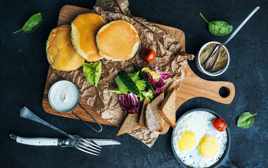 Один из завтраков ресторана