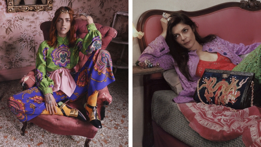 Итальянская актриса Мириам Леоне (слева) и Кьяра Мастроянни (справа)