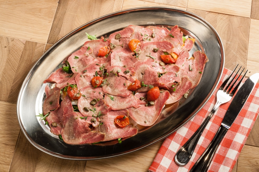 Карпаччо из языка