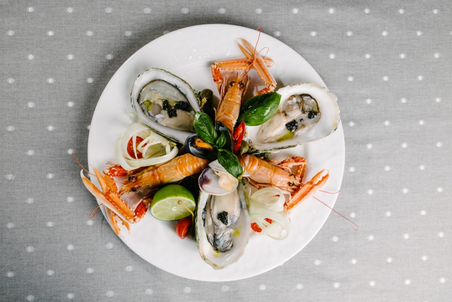 Крудо из даров моря