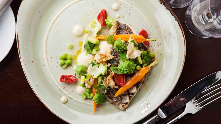 Дорада на гриле