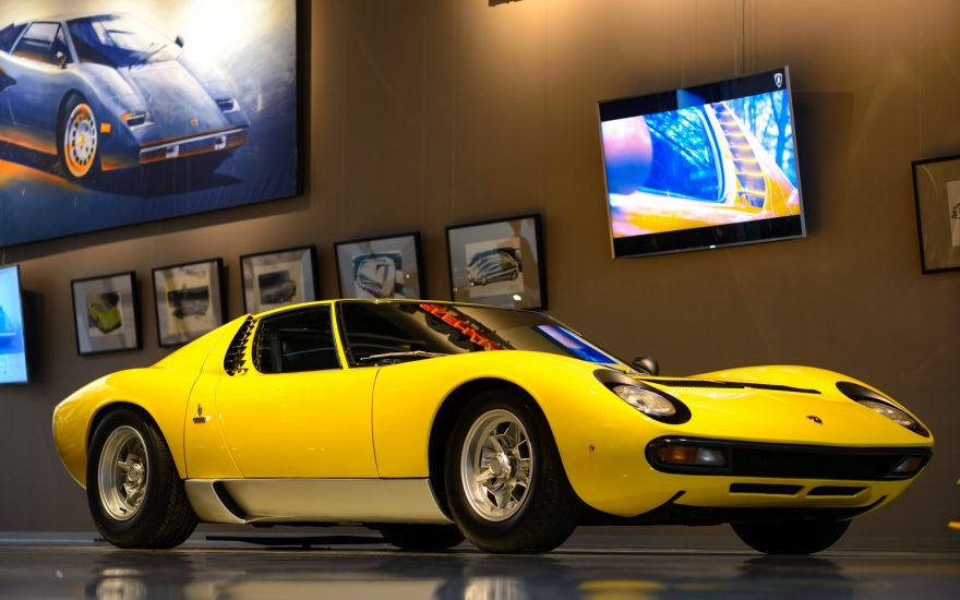 Lamborghini Miura. 1966 год