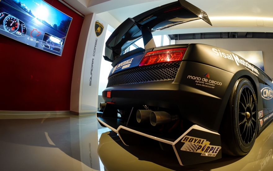 Lamborghini Gallardo Super Trofeo. 2013 год