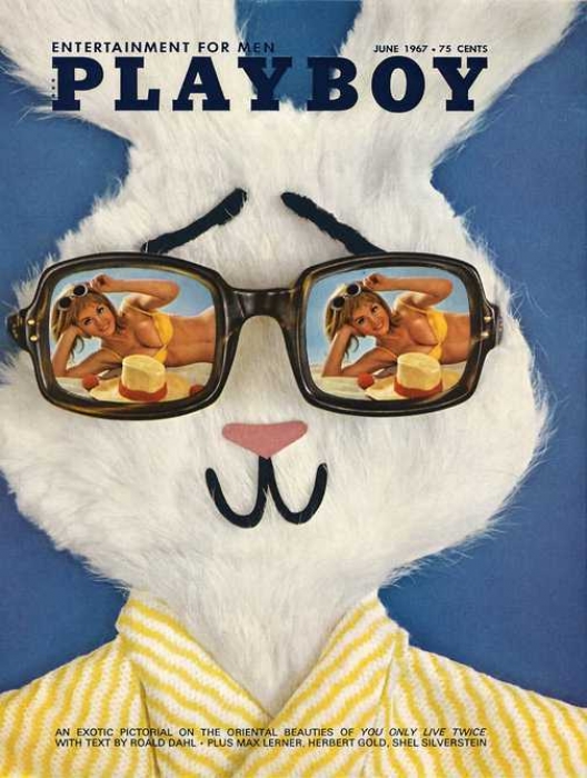 Обложка Playboy 1967 года выпуска