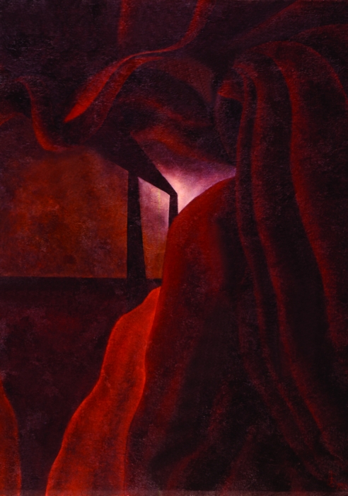 Сергей Ковальский "Созерцание. Композиция в цвете музыки «Концерт для фортепьяно и духовых инструментов» И. Стравинского", 1978