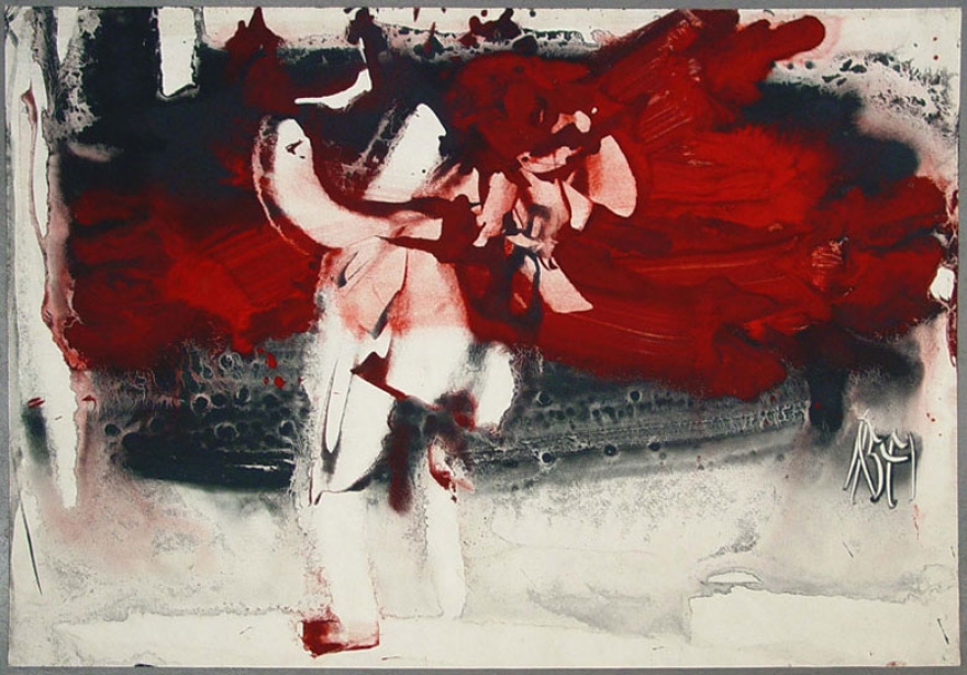 Е. Михнов-Войтенко "В цейтноте", 1974