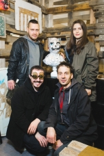 Александр Цикаришвили, Анна Андржиевская, Нестор Энгельке, Петр Дьяков