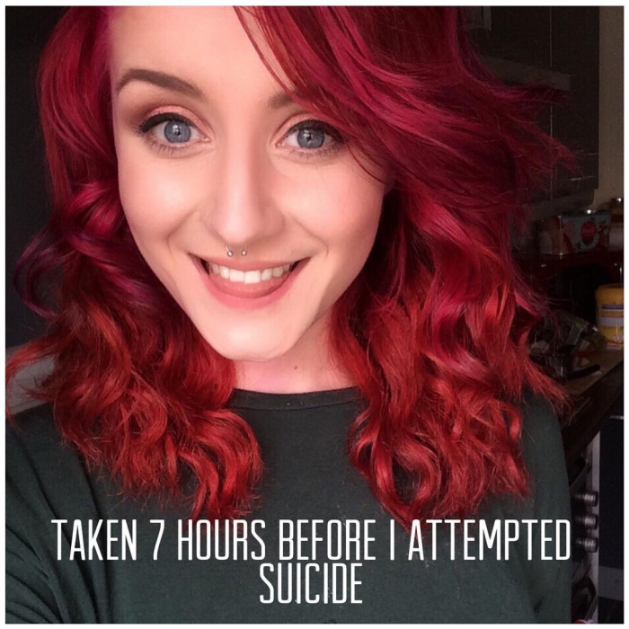 @selfloveclubb: «За семь часов до того, как я приняла попытку суицида»
