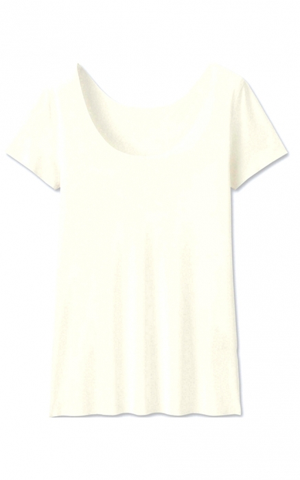 Женская бесшовная футболка AIRism, 499 рублей