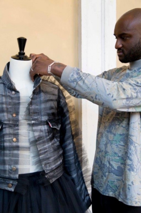 Вирджил Абло работает над курткой Levi's Type III