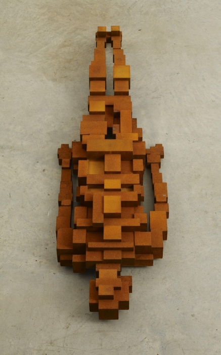 Энтони Гормли. Уровень. Чугун, литье. Великобритания, 2010 год