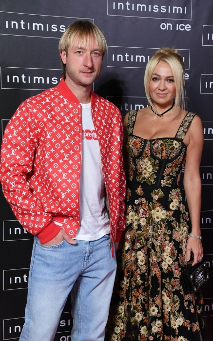 Евгений Плющенко и Яна Рудковская