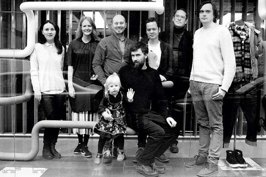 Команда, создавшая новый облик бутика DayNight: архитектор Асель Урузгалиева, дизайнер Анна Дружинина, координатор проекта Валерий Ярунский, Майя