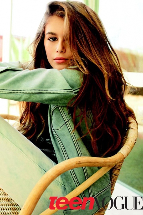 Кайя Гербер для Teen Vogue