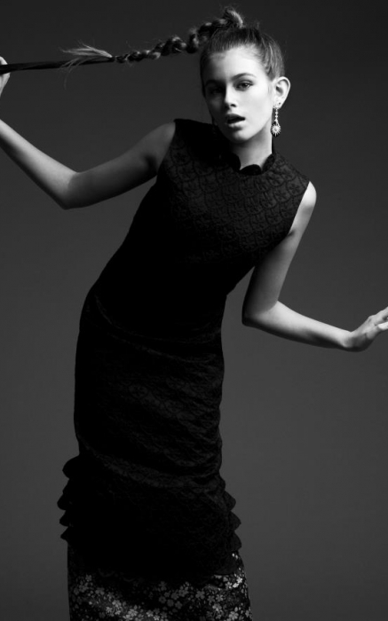 Кайя Гербер для Vogue Italia