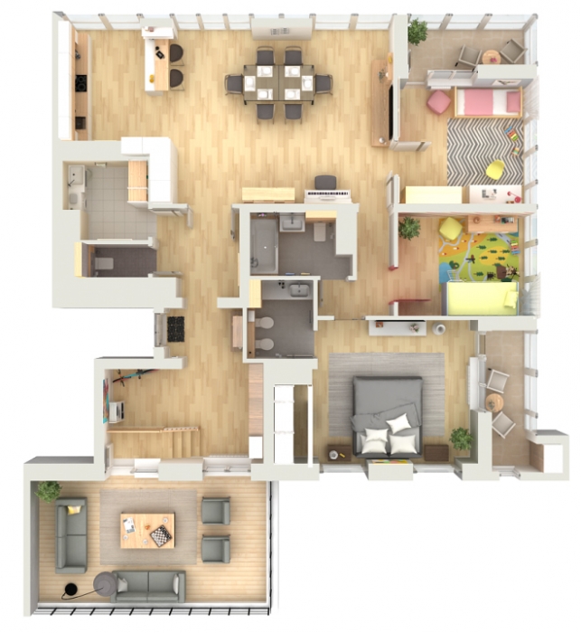 Стоимость такого жилья незначительно превышает стоимость обычной квартиры и составляет 72 тыс. руб. за кв.м.