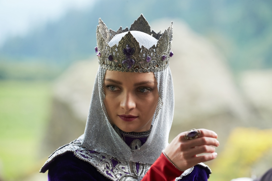 Актрис Екатерина Вилкова в фильме «Последний богатырь»