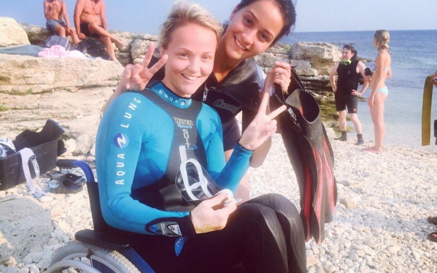 Алена Тяпкова с сестрой