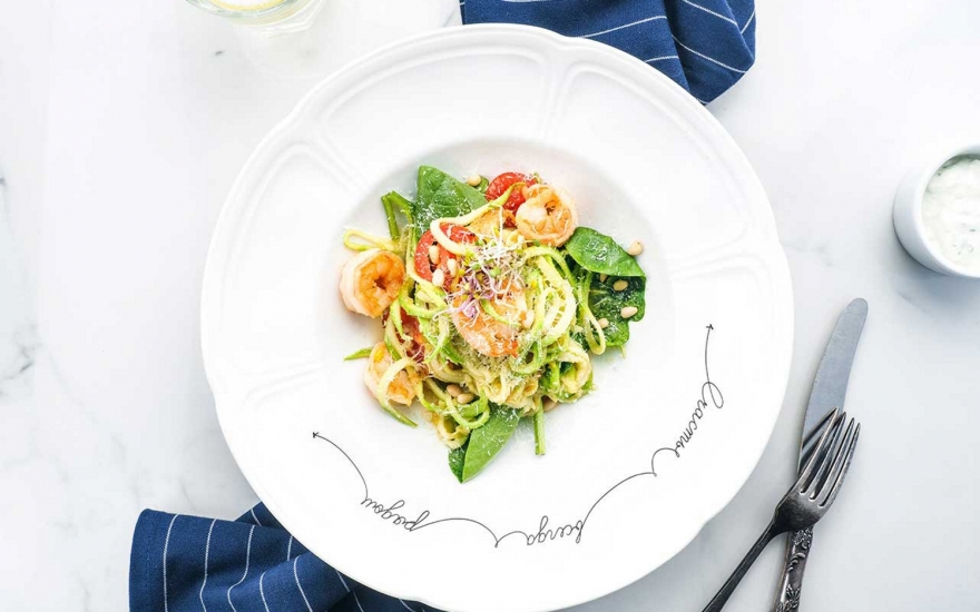 Паста из кабачков