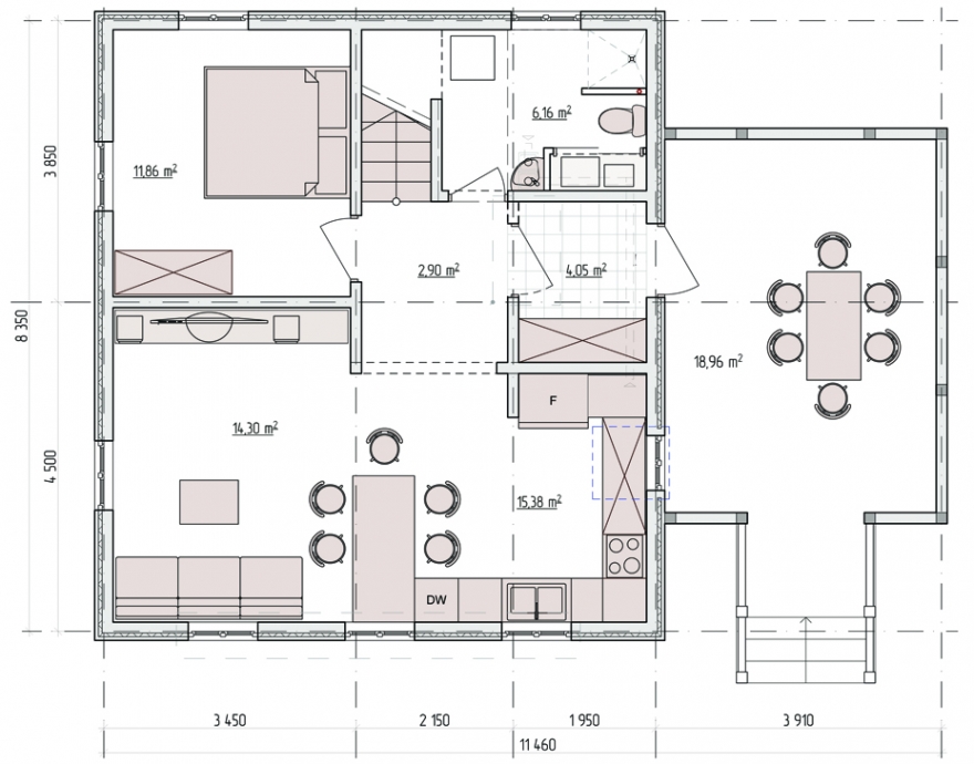 Участки под застройку в посёлках: Нагаевский Парк, Девичья Гора, Есенинский Ипотека от 7,4% Стоимость 3.300.000 руб. Общая площадь с верандой – 125