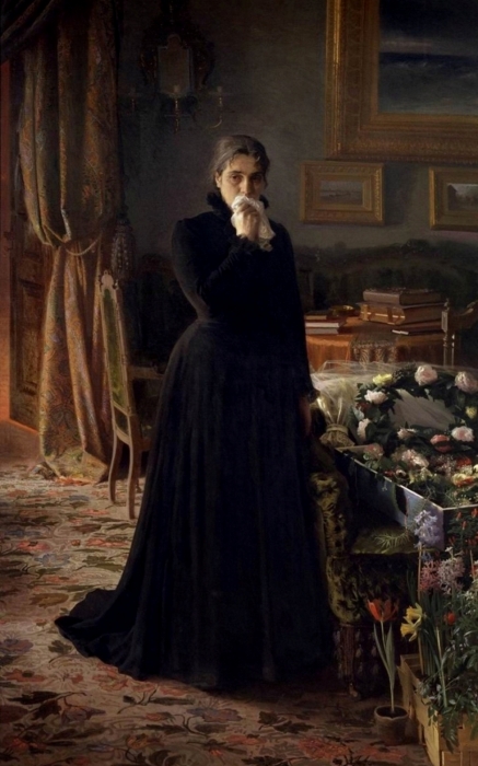 Иван Крамской, «Неутешное горе», 1884 год