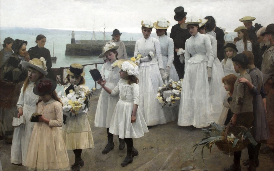 Фрэнк Брэмли, «Царствие небесное», 1891 год