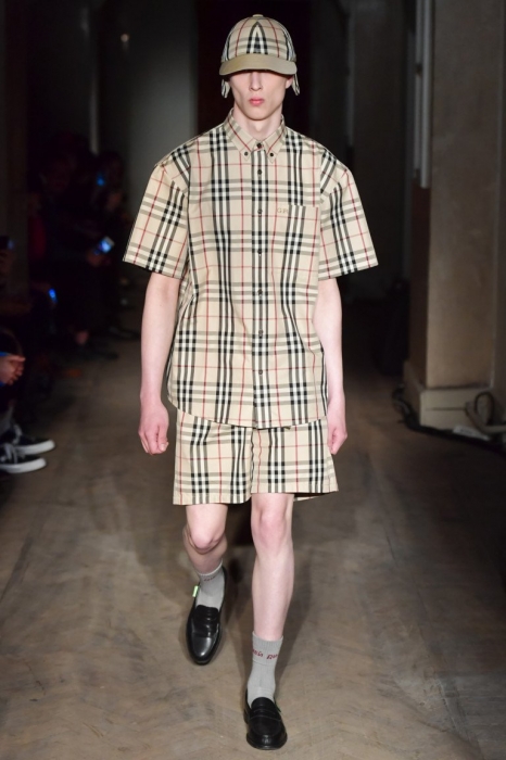 Gosha Rubchinskiy X Burberry, весна-лето 2018