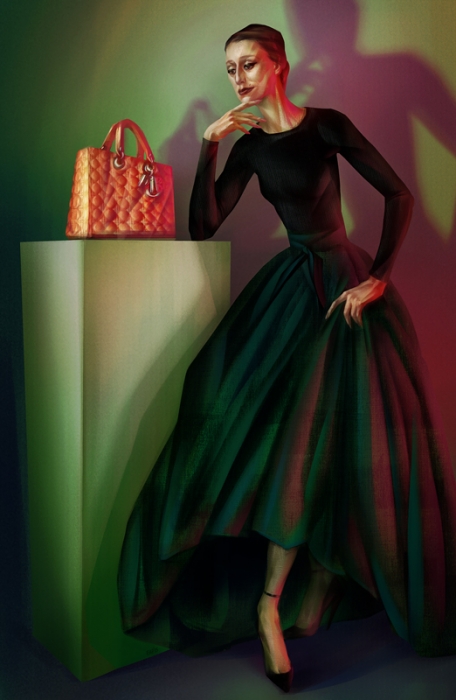 Майя Плисецкая в Dior