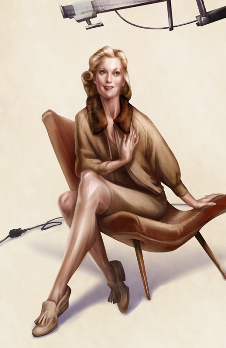 Любовь Орлова в Max Mara