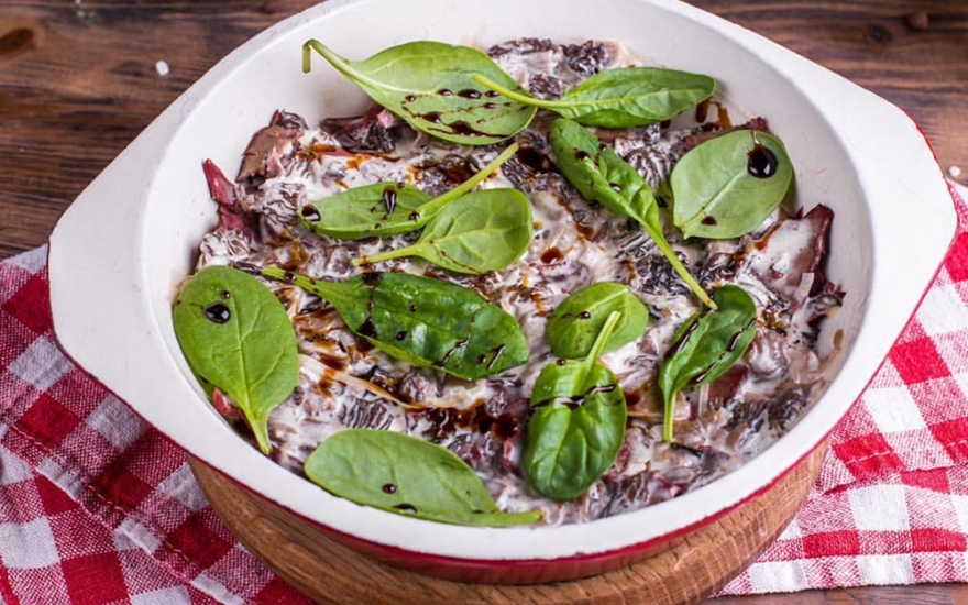 Сердце быка в ресторане Beefzavod