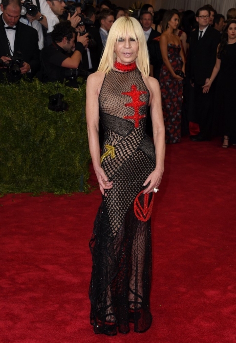 Донателла Версаче на Met Gala-2015