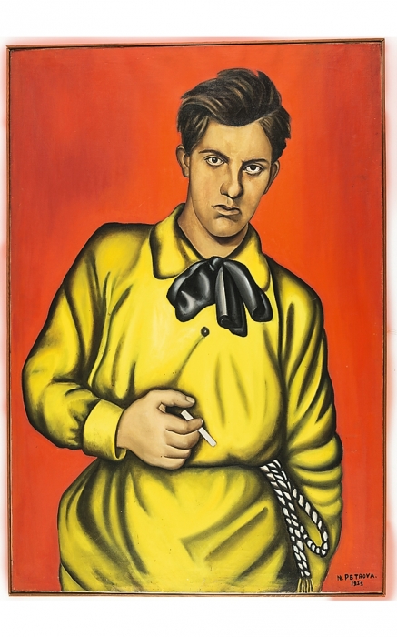 Надежда Петрова (Ходасевич-Леже). «Маяковский в 1910 году». 1953 год