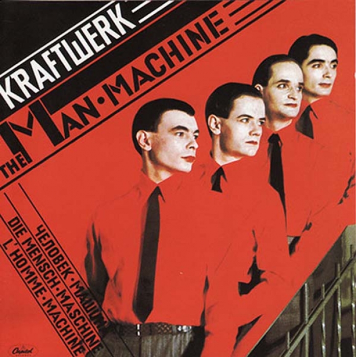 В лаконичных сценических костюмах Kraftwerk угадывается образ транжира и мота бесценных слов