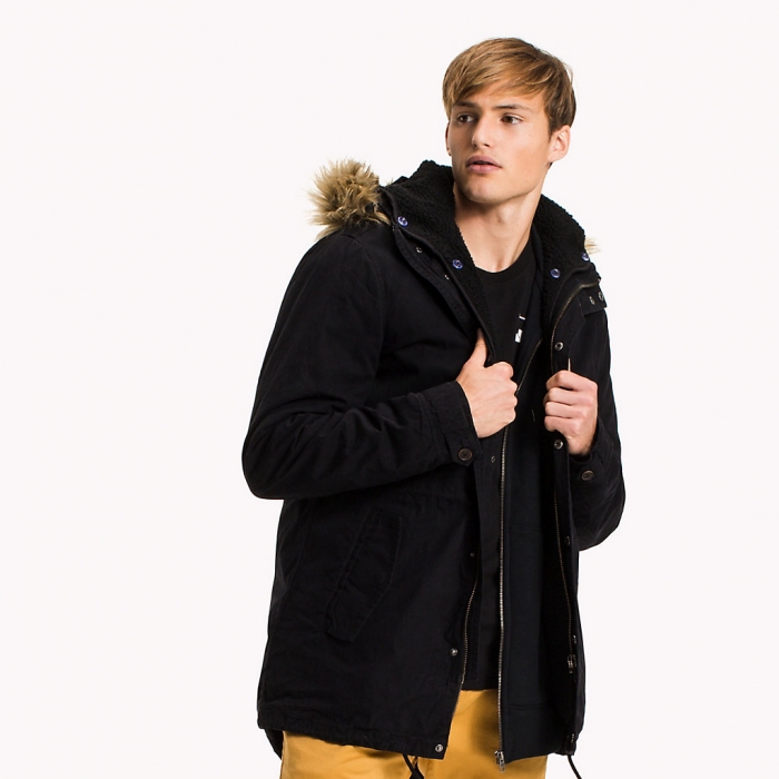 Парка с капюшоном из хлопка, 20 990 рублей