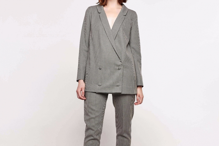 Брючный костюм из коллекции MASHKARA FW17/18, 8 400 рублей